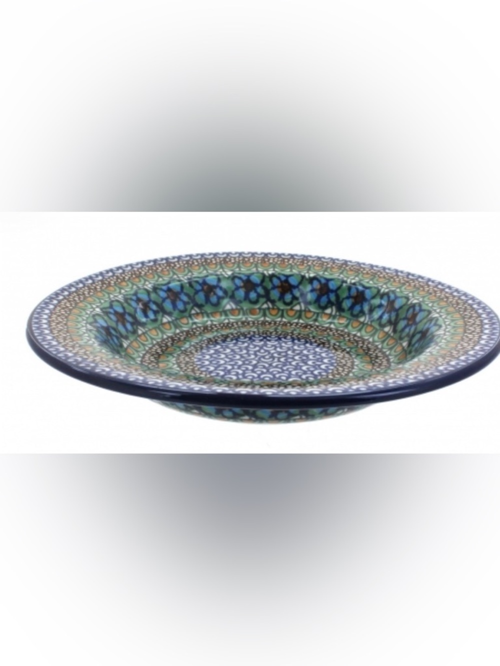 Polish pottery CERAMIKA ARTYSTYCZNA
Mardi Gras Soup Plate